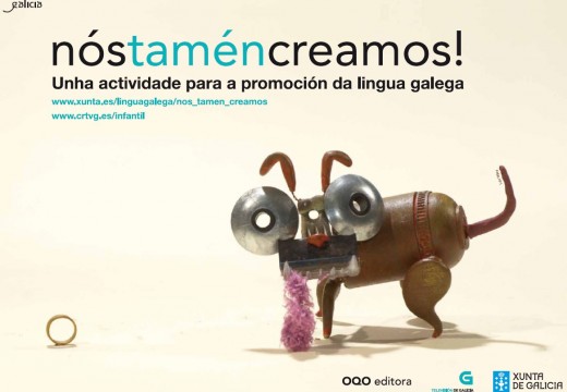 A Consellería de Cultura e Educación convoca unha nova edición do concurso de curtas de animación en galego Nós tamén creamos!